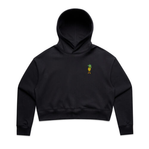 Wonky Cropped Hoodie - Classic (Femme) Thumbnail